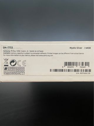 Samsung Galaxy Tab S7 FE 64GB + S Pen Gris