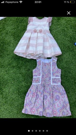 Lote vestidos niña