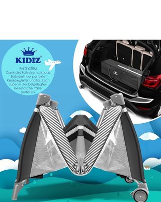 Cuna viaje Kidiz 3 en 1