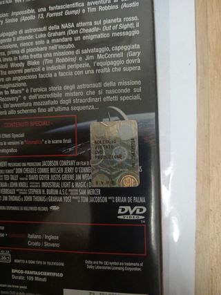 DVD Mission to Mars - Sinise & Robbins