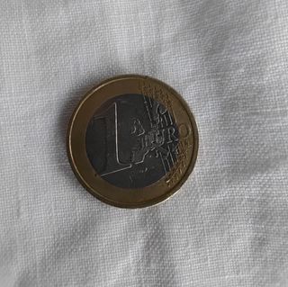 Moneda 1€ 
Francia 1999 valorada en más de 2000€
