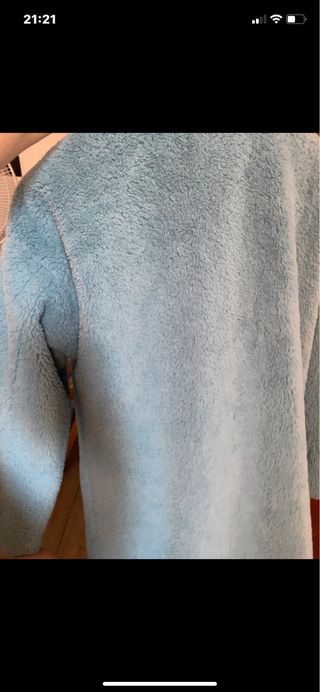 Cappotto Teddy Turchese