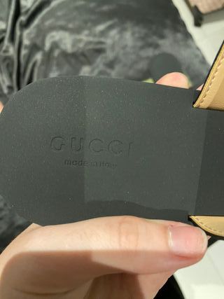 Sandalias Gucci negras