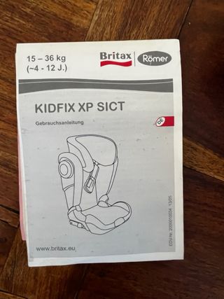 Silla coche Römer Kidfix - Grupo 2/3