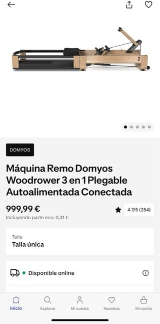 Máquina Remo Domyos Woodrower 3 en 1