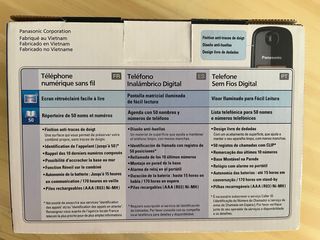 Panasonic KX-TG1611 Teléfono inalámbrico