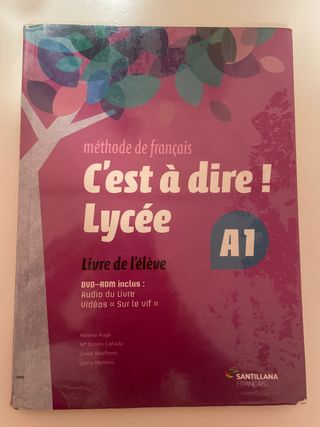 C'EST A DIRE LYCEE A1 ELEVE