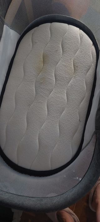 Cuna viaje bebé + colchón