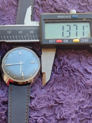Reloj Exacus vintage azul