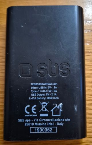 Power Bank SBS Wireless