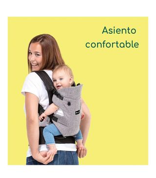 Mochila portabebés bebé - Negra