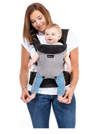 Mochila portabebés bebé - Negra