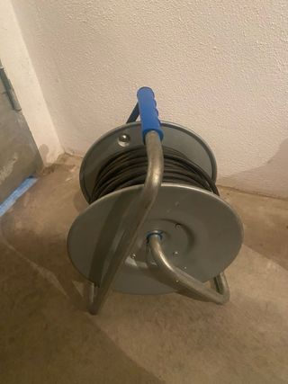 Carrete cable extensible 25m alargador