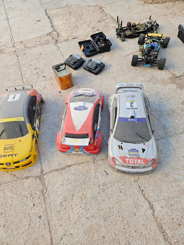 Coches RC Seat y Ford