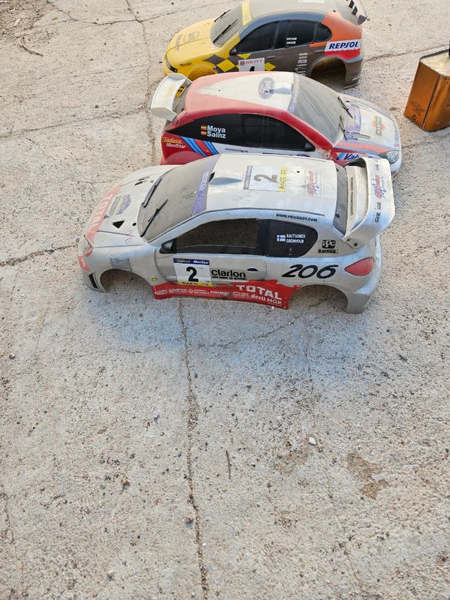 Coches RC Seat y Ford