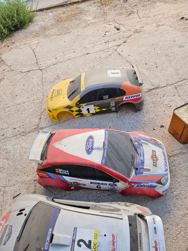 Coches RC Seat y Ford