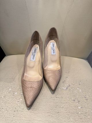 Jimmy Choo Zapatos Beige