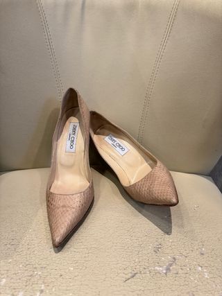 Jimmy Choo Zapatos Beige
