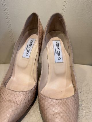 Jimmy Choo Zapatos Beige