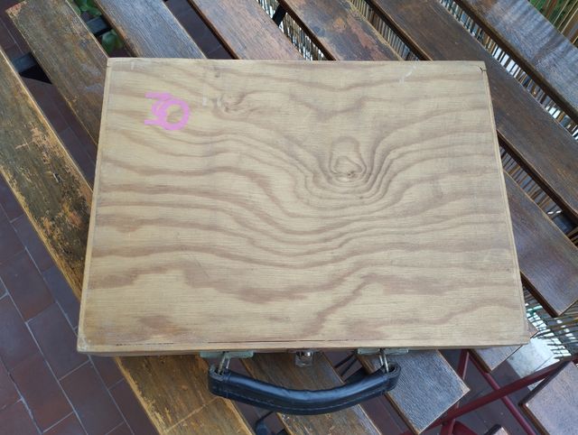 Valigetta Legno Vintage