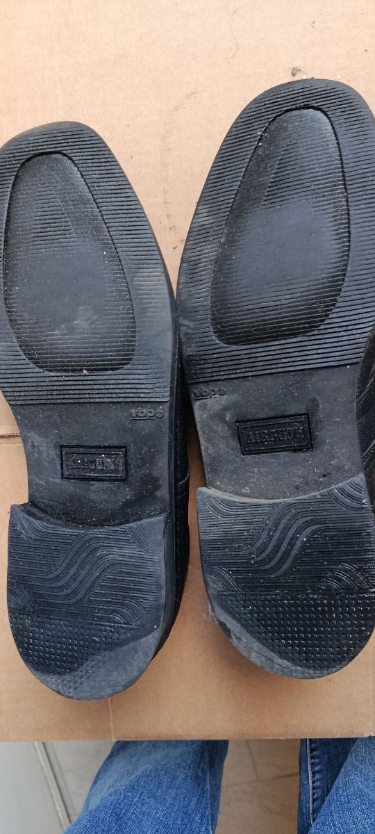 Scarpe pelle ELLE nere uomo