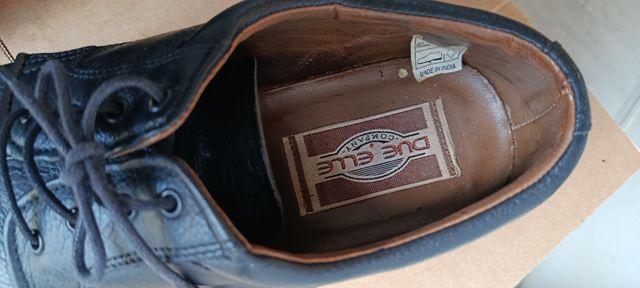 Scarpe pelle ELLE nere uomo