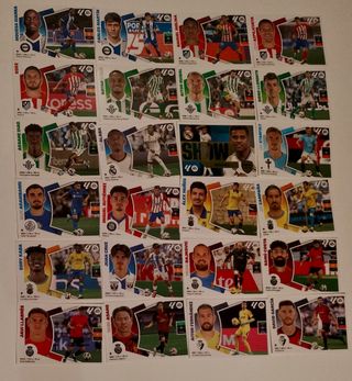 Lote de 67 cromos de la liga + Mundial de  clubes