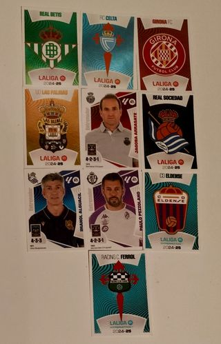 Lote de 67 cromos de la liga + Mundial de  clubes