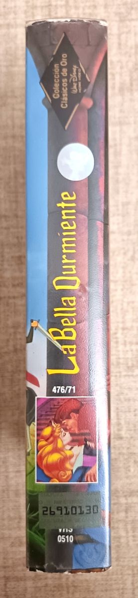 VHS La Bella Durmiente. Diamante negro.