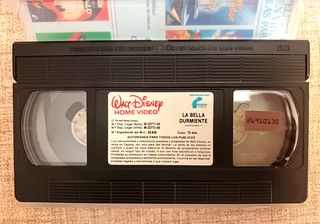 VHS La Bella Durmiente. Diamante negro.