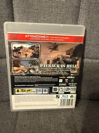 PS3 – Soldier of Fortune Payback – Completo PAL IT