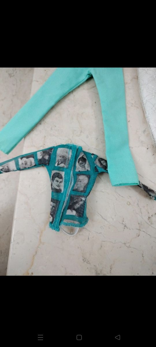 Barbie 3 vestiti: Hollywood nails,nurse...