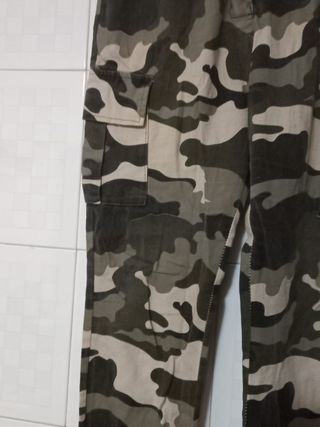 Pantaloni Cargo mimetici donna