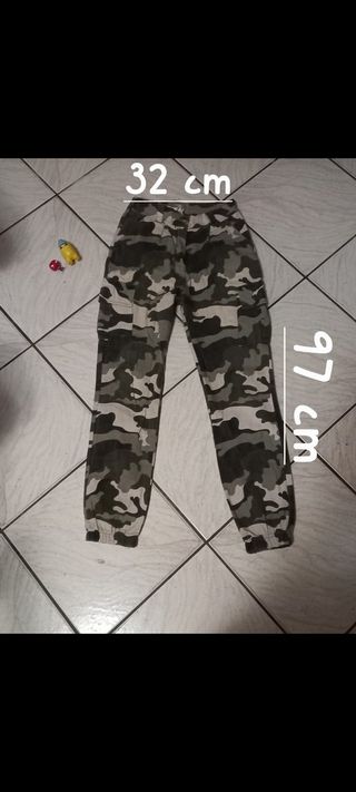 Pantaloni Cargo mimetici donna