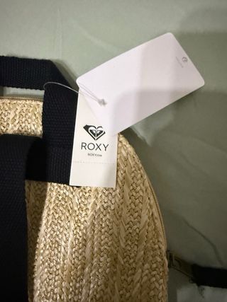 Mochila Roxy Fibra natural plastificada
