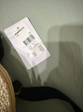 Mochila Roxy Fibra natural plastificada