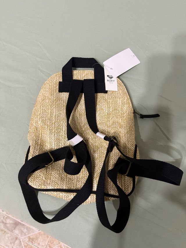 Mochila Roxy Fibra natural plastificada