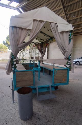 Remolque carroza romería