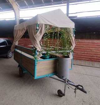 Remolque carroza romería