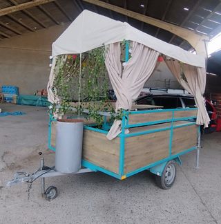 Remolque carroza romería