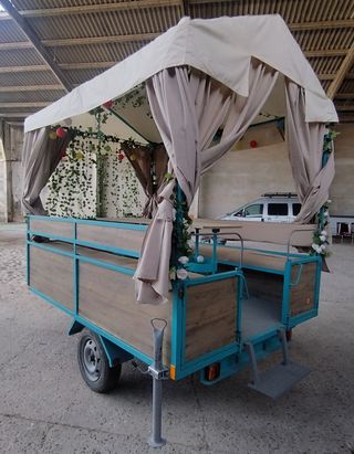 Remolque carroza romería