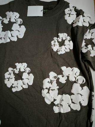 Camiseta flores hombre - Talla S . NUEVA