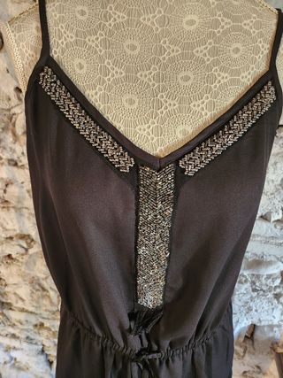 Vestido negro Mango - Talla S
