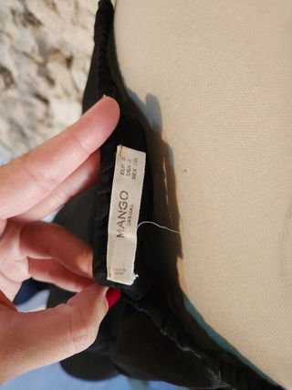 Vestido negro Mango - Talla S