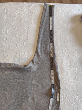 Camisola Oversized Cinza - Quentinha