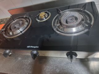 Estufa gas 3 fuegos Orbegozo