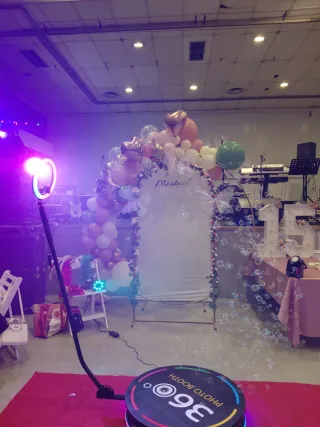 Fotomatón 360º - Plataforma giratoria