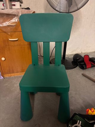 Silla infantil verde
