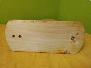 Jamonera de madera