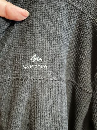 Felpa Decathlon Quechua uomo mezza stagione